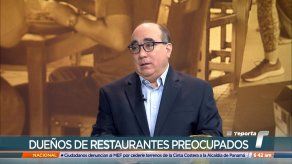 Presidente de Asociación de Restaurantes de Panamá pide al Gobierno una reunión