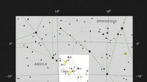 Telescopio capta nebulosa planetaria parecida a fantasmal burbuja verde