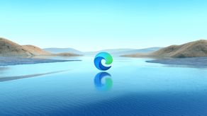 Logo del nuevo navegador&nbsp;Microsoft Edge.