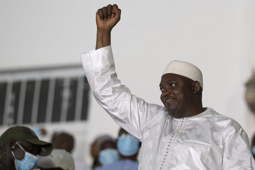 El presidente de Gambia