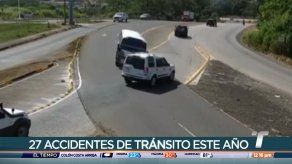Más de 25 víctimas por accidentes de tránsito en primeras semanas de 2023