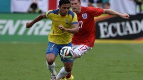 Ecuador e Inglaterra empatan 2-2 en partido amistoso en Miami
