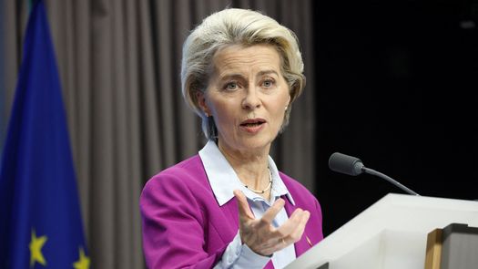 La presidenta de la Comisión Europea, Ursula von der Leyen﻿.