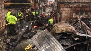 Mueren tres niños en un incendio en el centro de Colombia