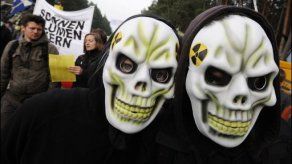 Protestas en Alemania contra convoy de residuos radiactivo