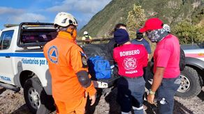 Rescate de dos personas en el Volcán Barú. Rescate de dos personas en el Volcán Barú.