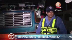 ATTT inspeccionó diablos verdes en la 24 de Diciembre ATTT inspeccionó diablos verdes en la 24 de Diciembre
