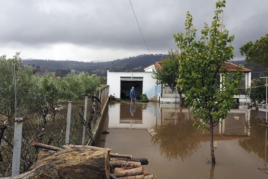Unas 200 viviendas se vieron afectadas por las inundaciones en Grecia.