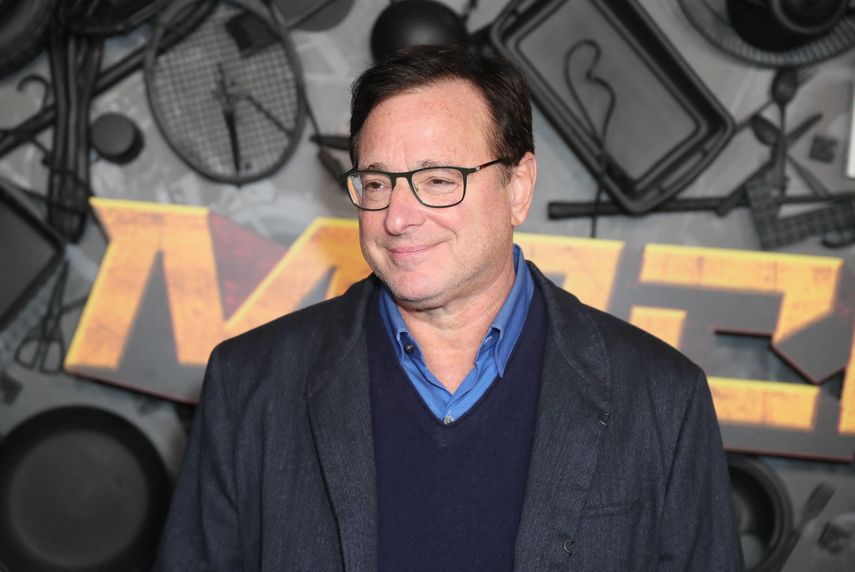 El actor Bob Saget conocido por su trabajo en el serie Full House.
