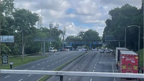 Vía Transístmica: cierre por protestas.