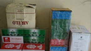 Decomisan cigarrillos y licores tras un operativo en la provincia de Colón