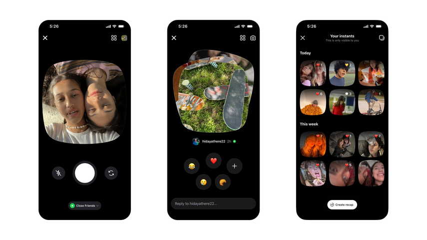 Instagram presentó Instants