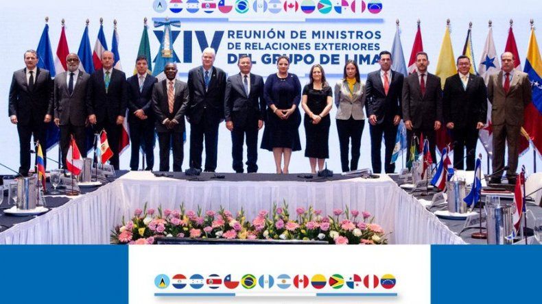 Grupo de Lima pide a la comunidad internacional tomar acciones contra Maduro