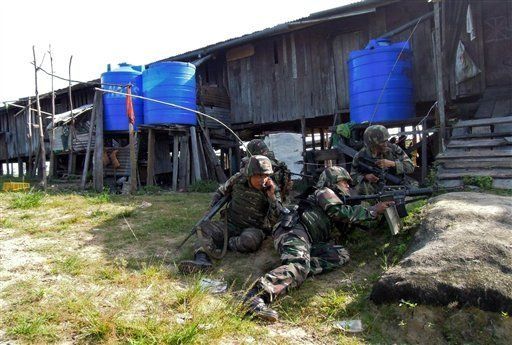 Malasia: Murieron 31 intrusos filipinos en Borneo