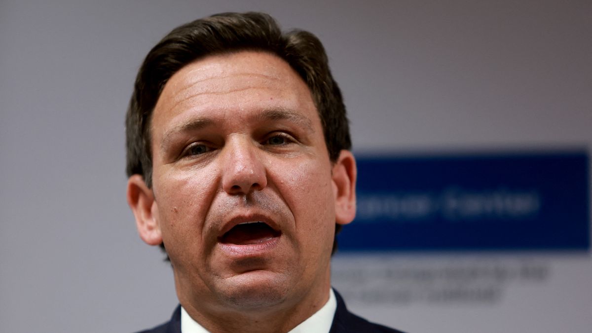 El gobernador de Florida, Ron DeSantis.