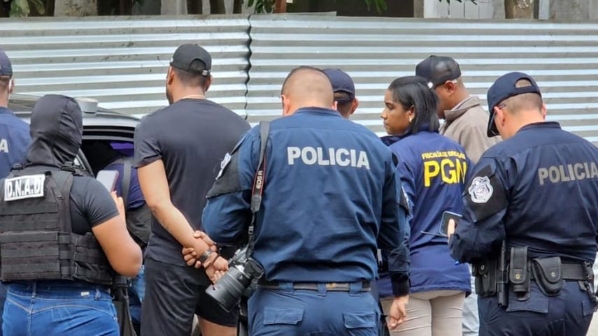 Policía Nacional llevó a cabo la captura de un sospechoso.