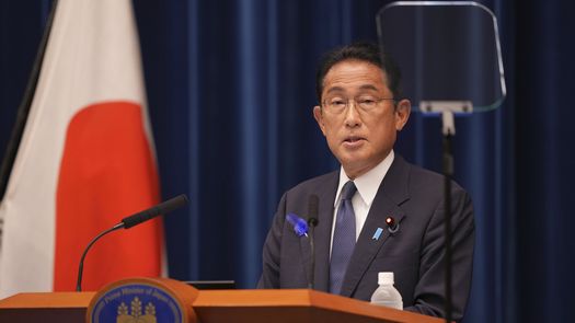 Fumio Kishida, primer ministro de Japón.
