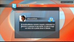 Nueva guerra de tweets entre Gerardo Solís y el ministro Mulino