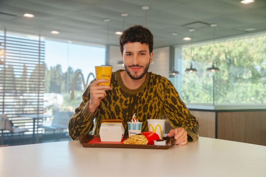 Fans podrán ordenar el menú favorito de McDonald’s de Sebastián Yatra