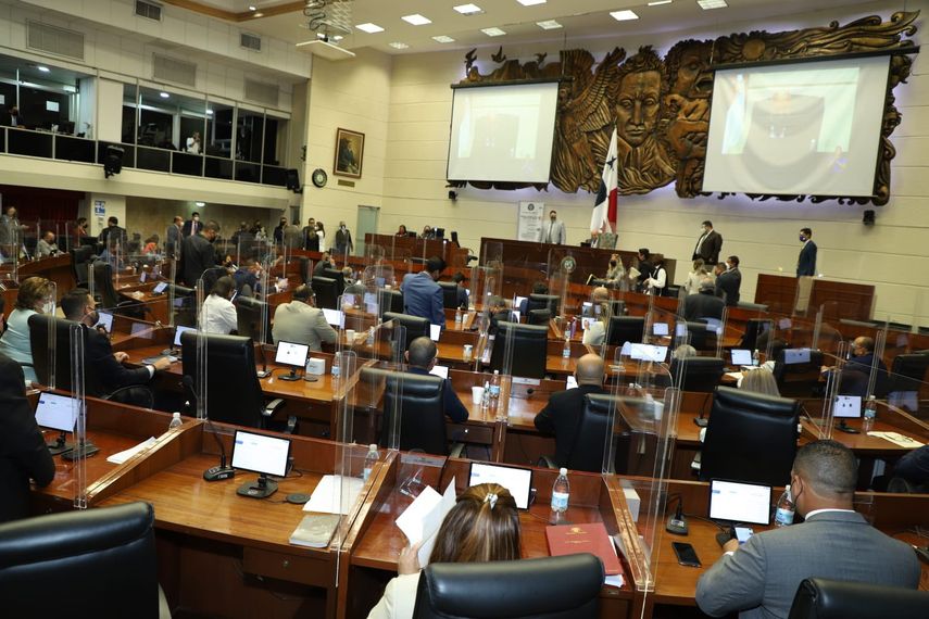 Vista del Pleno de la Asamblea Nacional.