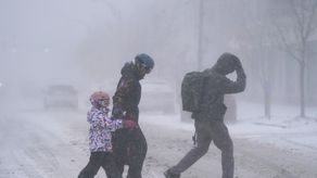 Tormenta invernal en Estados Unidos.