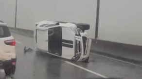 Accidente de tránsito en el Corredor Sur