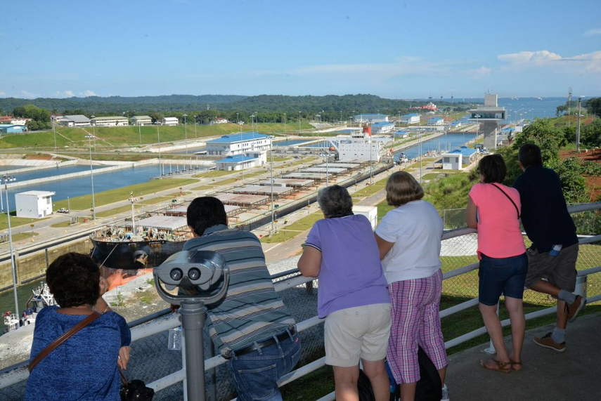 Centro de Visitantes de Agua Clara del Canal de Panamá.&nbsp;