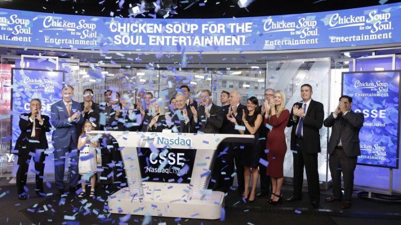 Firma de “Caldo de pollo para el alma” debuta en Wall Street