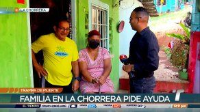 Familia en La Chorrera teme que su vivienda quede sepultada