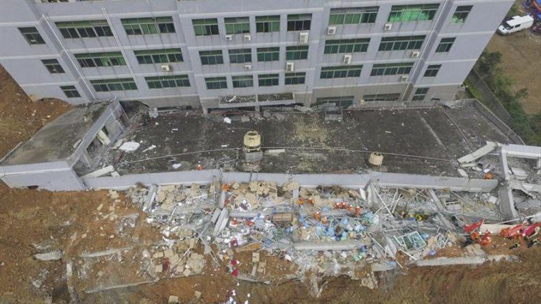Pocas esperanzas de hallar vivas a cerca de 80 personas tras alud en China