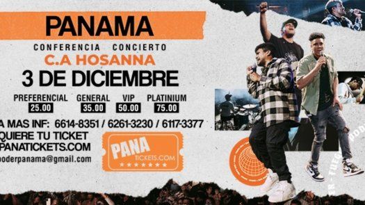 Banda de música cristiana Barak, brindará concierto en Panamá