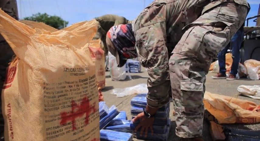 Más de 56 toneladas de droga fueron decomisadas en la provincia de Colón