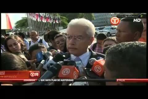Gobierno espera finiquitar acuerdos surgidos en diálogos, Fábrega