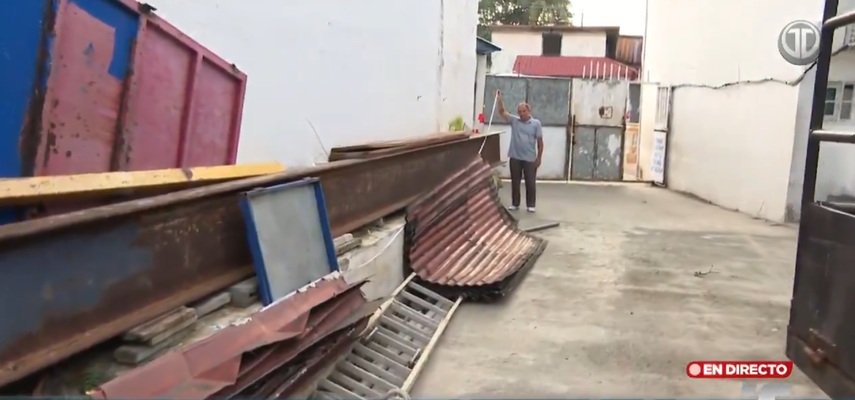 Investigan aparición de vigas de acero