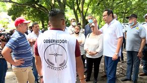 Centro Cristo Sembrador, donde está instalada la mesa única del diálogo. Centro Cristo Sembrador, donde está instalada la mesa única del diálogo.