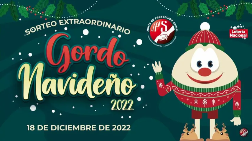 Sorteo extraordinario del Gordo Navideño en la Lotería Nacional de Costa Rica