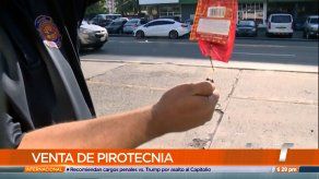 Venta informal de material pirotécnico está prohibida