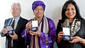 Presidenta de Liberia recibe el Premio Económico 2009 en Kiel