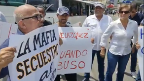 Moradores de la Chorrera hacen protestas por implementación de parquímetros