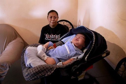 Nace bebé gigante en el norte de México