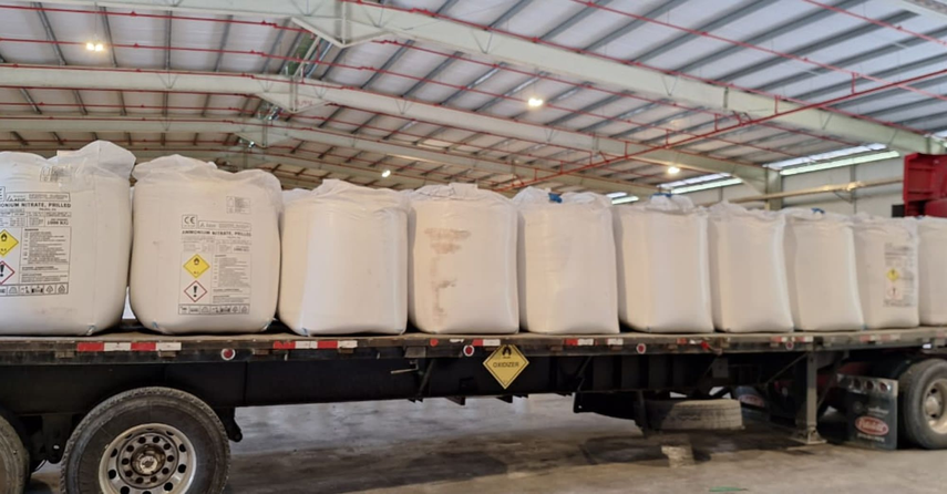 Cobre Panamá inicia traslado de nitrato de amonio&nbsp;