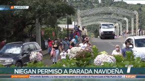 Minsa niega autorización para realizar una parada navideña en Boquete