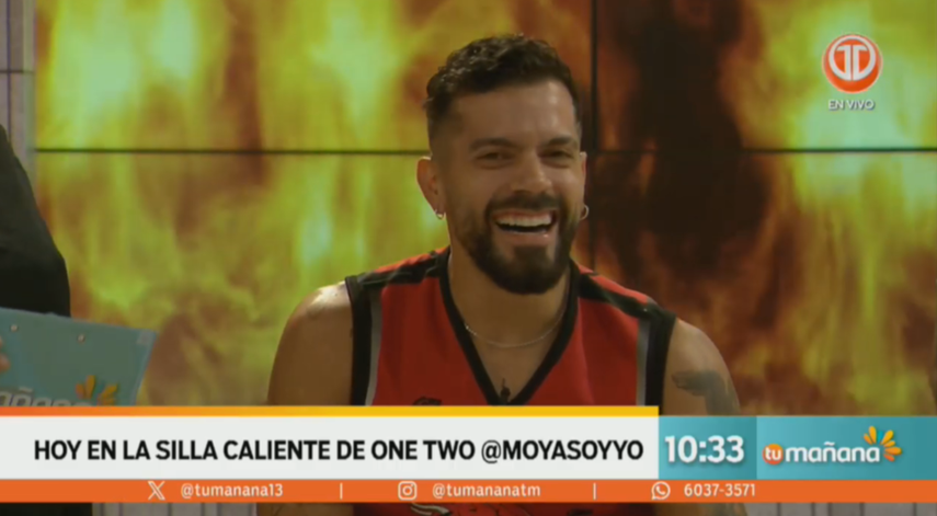 Moya de Calle 7 Panamá en la silla caliente: Soy lo mismo dentro y fuera de cámara