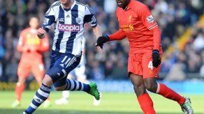 Un error de Touré impide el triunfo del Liverpool ante WBA (1-1)