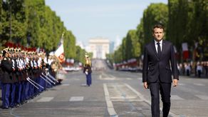 El presidente de Francia,&nbsp; Emmanuel Macron, no dio ninguna indicación durante la entrevista de un cambio de política hacia Ucrania.