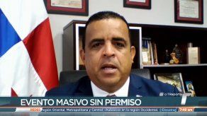 Viceministro de Comercio se refiere a evento masivo en Playa Blanca