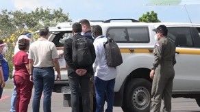 Realizan simulacro en el Aeropuerto Enrique Malek previo a llegada de vacuna contra COVID-19