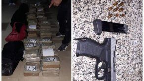 Decomisan 175 paquetes de presunta droga