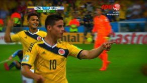 Colombia gana a Uruguay y alcanza por 1era vez cuartos