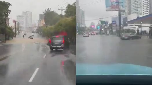 Lluvias en Panamá 